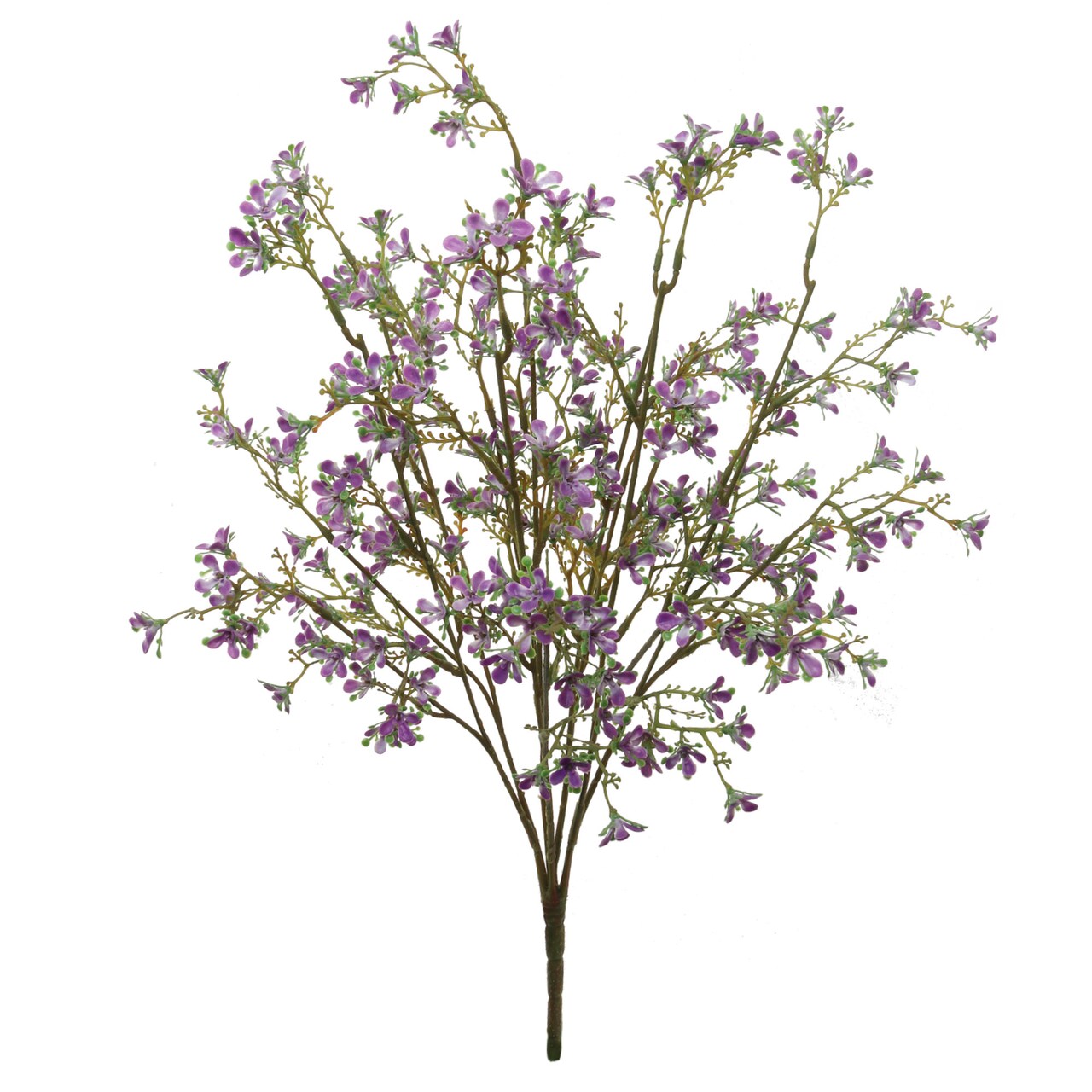 12-Pack: 22" Mini Lavender Flower Bush with 14 Sprays, Floral Home by Artificial Flowers